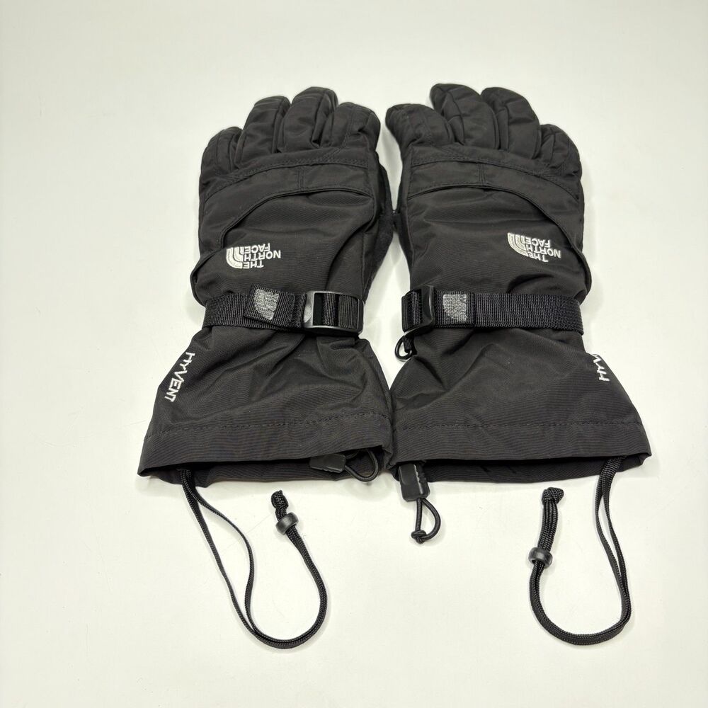 THE NORTH FACE Black HyVent Gloves Skiing/Snowboarding Womens Size Medium
